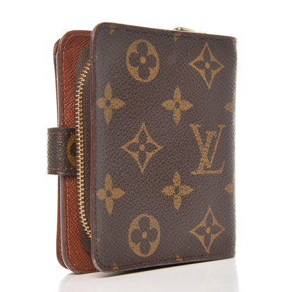 Louis Vuitton Monogram Compact Zippe Zipped Wallet 3 of 11