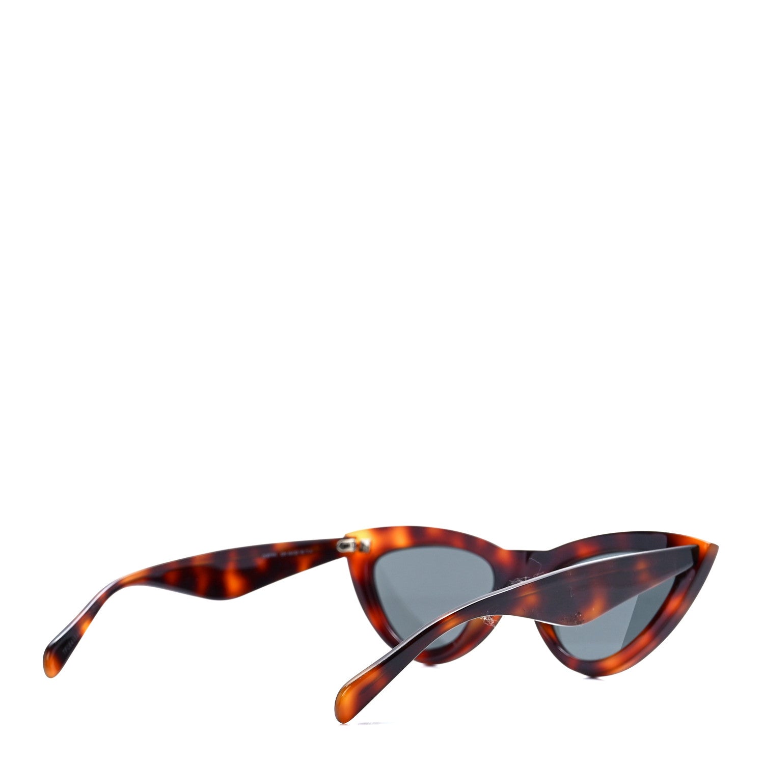 Celine Acetate Cat Eye Sunglasses CL4019IN Tortoise 4 of 7