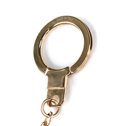 Louis Vuitton Brass Monogram Blooming Flowers Bag Charm Key Holder Rose Ballerine 5 of 5