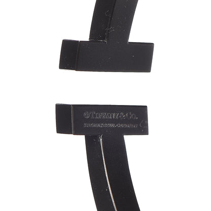 Tiffany Black-Coated Stainless Steel T Square Bracelet 3 of 3