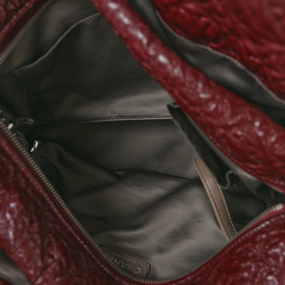Chanel Vinyl Rock in Moscow Tote Bordeaux 5 of 11