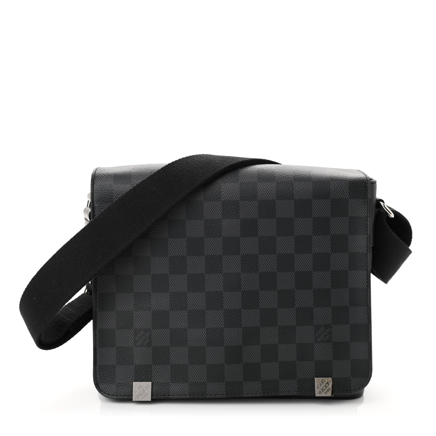 Louis Vuitton Damier Graphite District PM 1 of 9