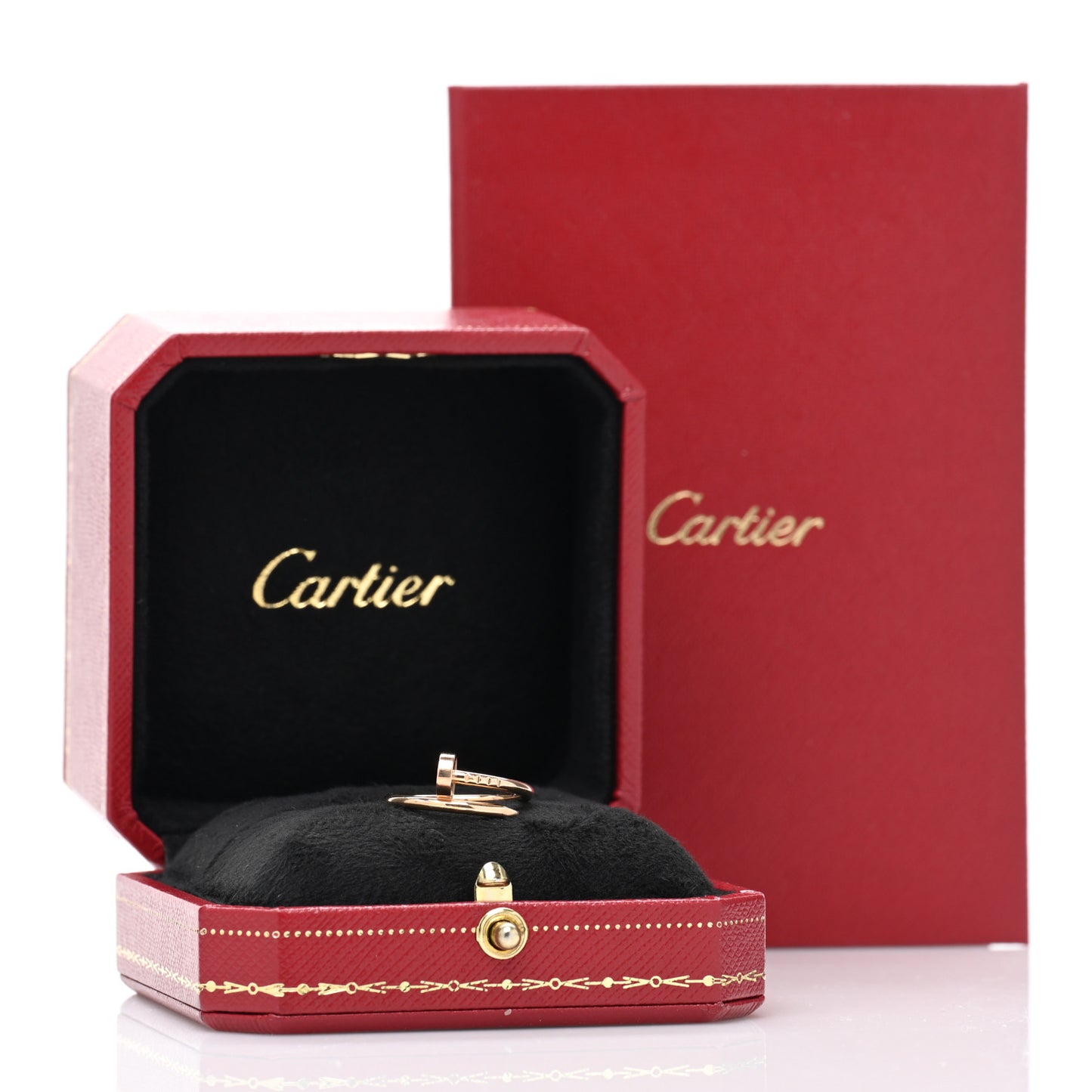 18K Pink Gold Small Juste Un Clou Ring 49 4.75