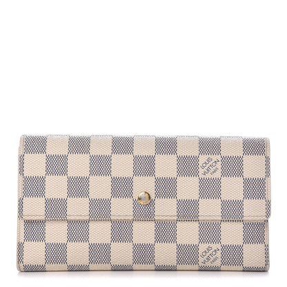 Louis Vuitton Damier Azur Porte Tresor International Wallet 1 of 15