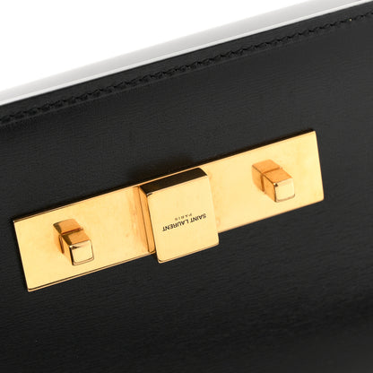 Saint Laurent Smooth Calfskin Small Manhattan Shoulder Bag Black 11 of 11