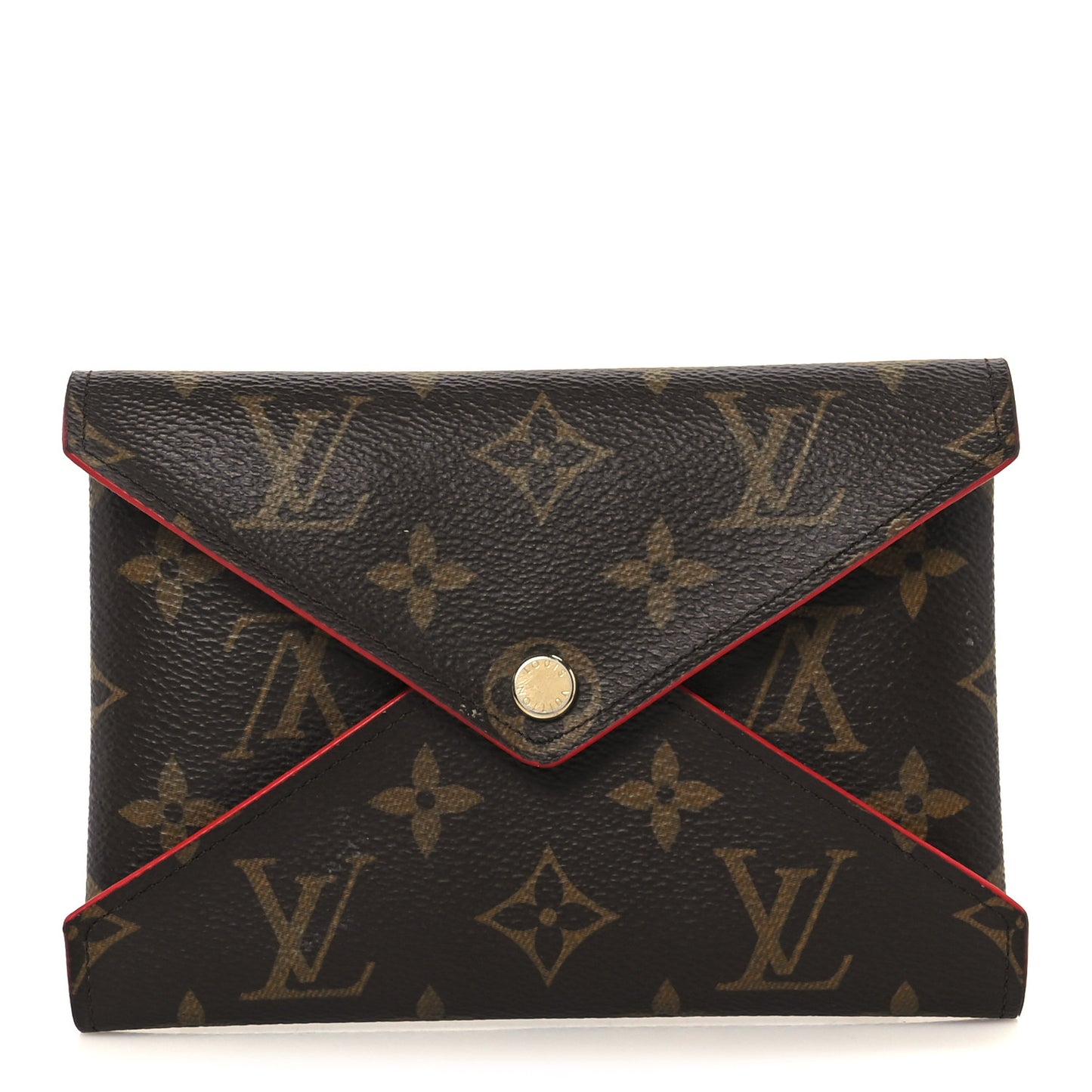 Monogram Medium Kirigami Pochette Insert Coquelicot
