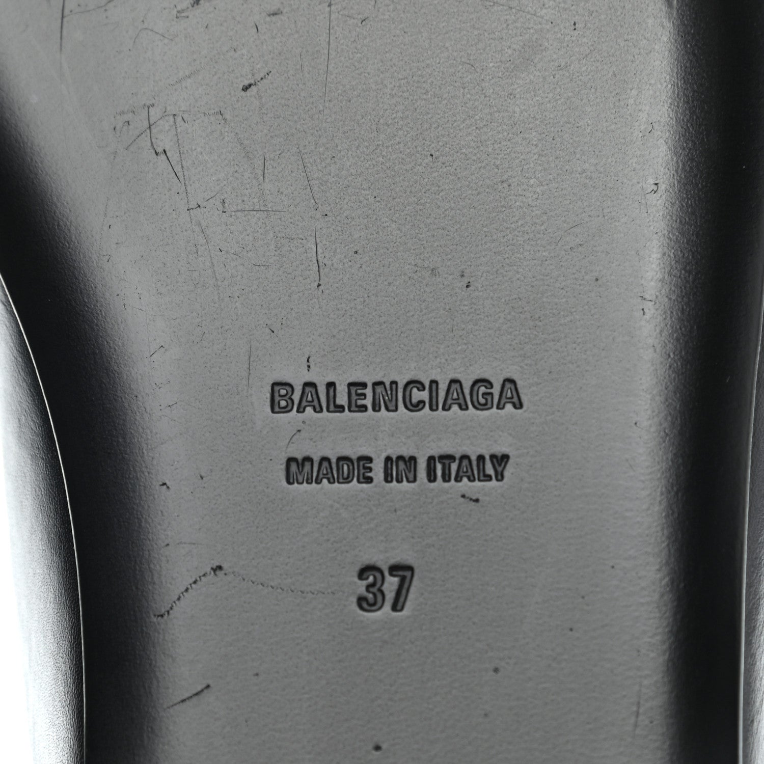 Balenciaga Smooth Calfskin Cozy BB Flat Carrera Mules 37 Black 8 of 9