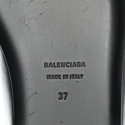 Balenciaga Smooth Calfskin Cozy BB Flat Carrera Mules 37 Black 8 of 9