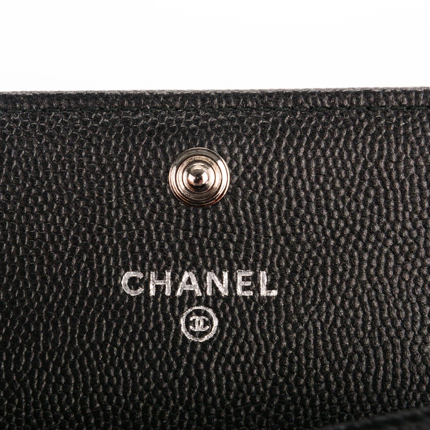 Chanel Caviar Quilted Boy Flap Card Holder So Black 5 of 8