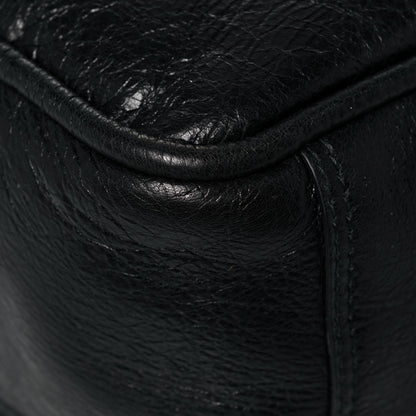 Balenciaga Agneau Medium Blanket Square Tote Black 10 of 13