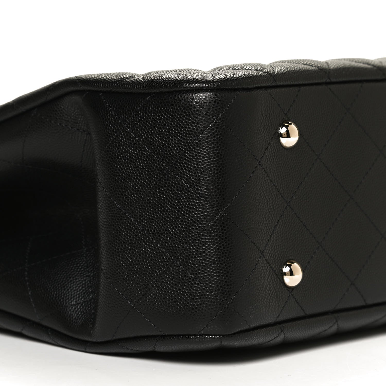Chanel Caviar Quilted Large Shopping Tote Black 11 of 12