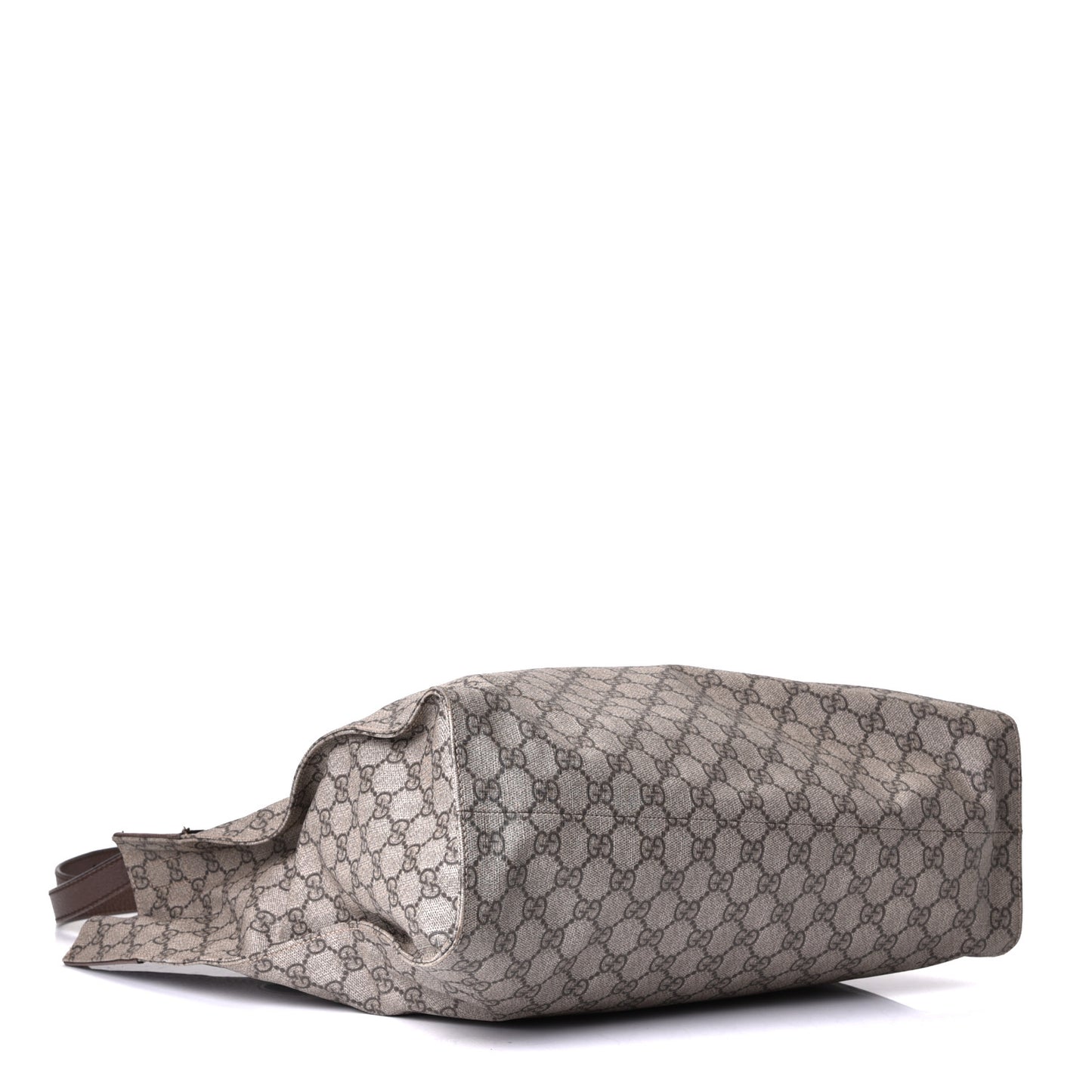 Soft GG Supreme Monogram Slip Handle Vertical Tote Beige New Acero