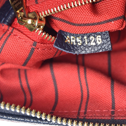 Louis Vuitton Empreinte Speedy Bandouliere 30 NM Marine Rouge 7 of 9