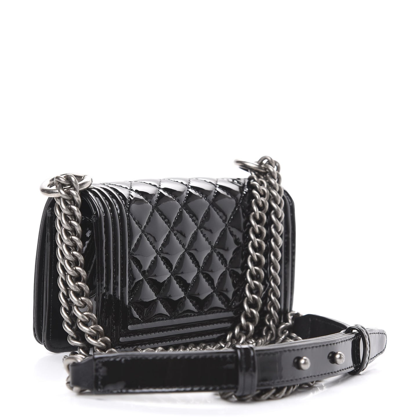 Lambskin Calfskin Tweed Success Story Set of 4 Minis Bags Black