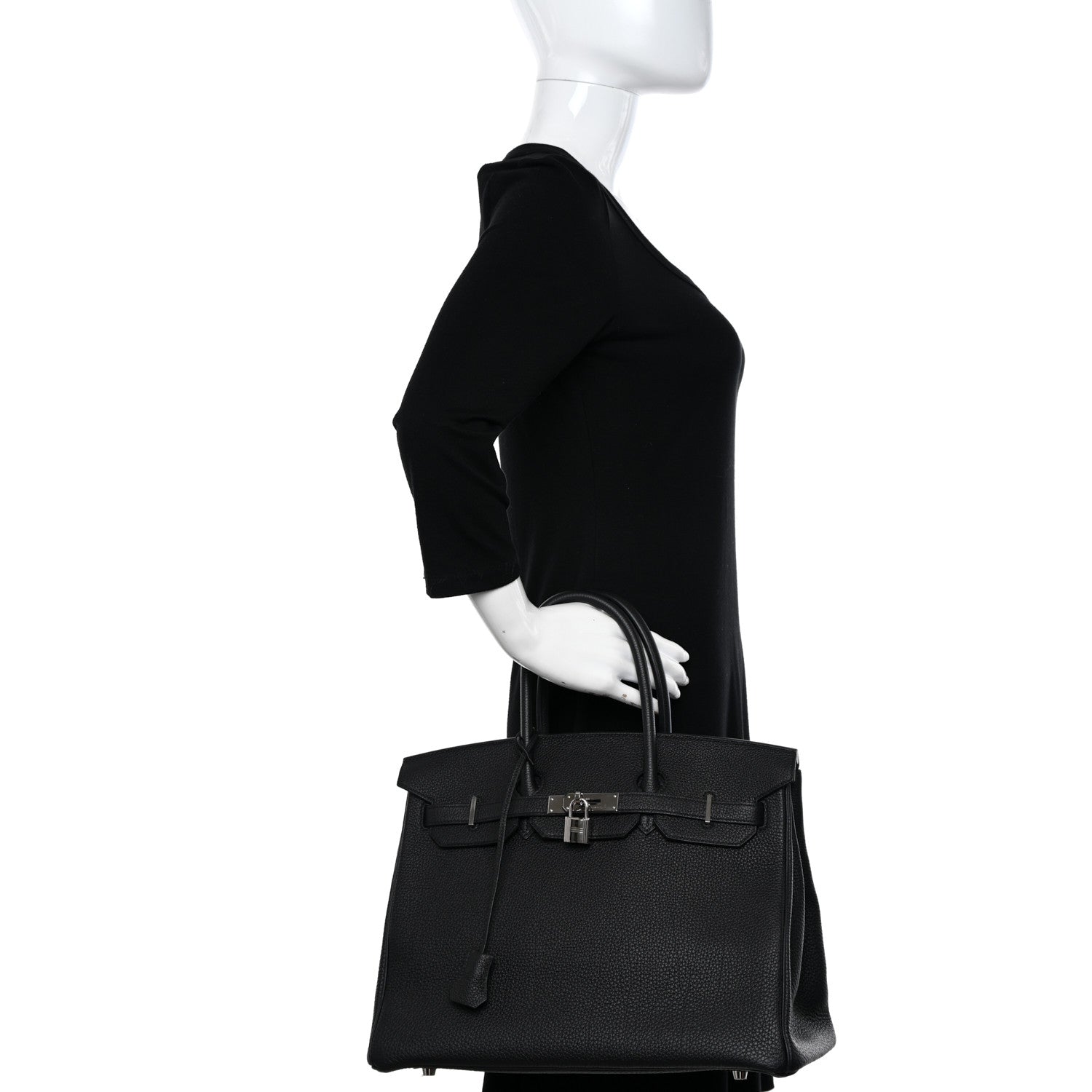 Hermes Togo Birkin 35 Black 2 of 12