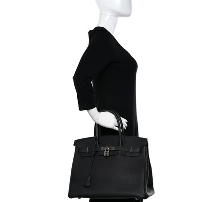 Hermes Togo Birkin 35 Black 2 of 12