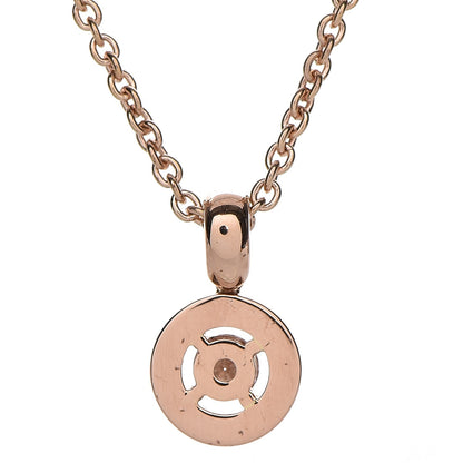 Bulgari 18K Rose Gold Diamond .25ct BVLGARI BVLGARI Pendant Necklace 3 of 5