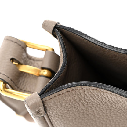 Prada Vitello Daino Messenger Hobo Argilla 14 of 16