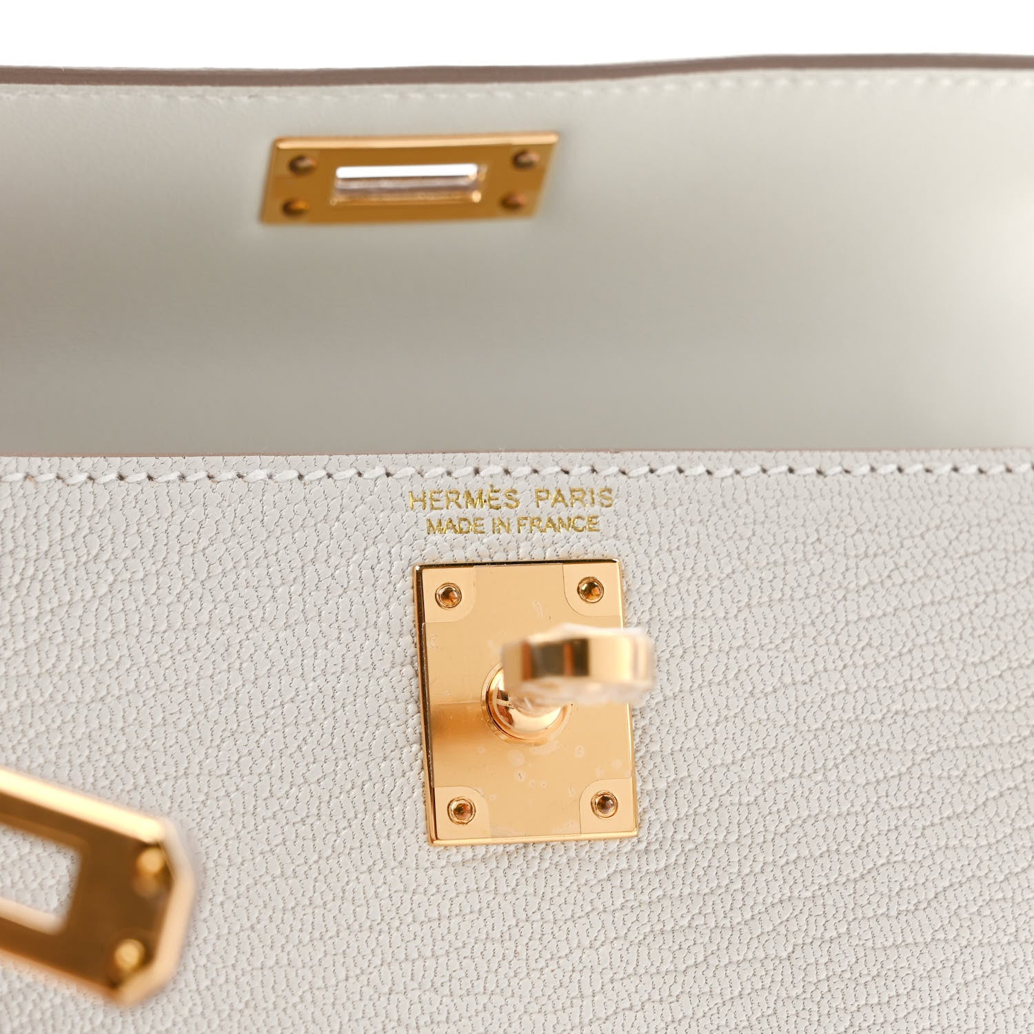 Hermes Chevre Mysore Mini Kelly Sellier 20 Mushroom 7 of 10
