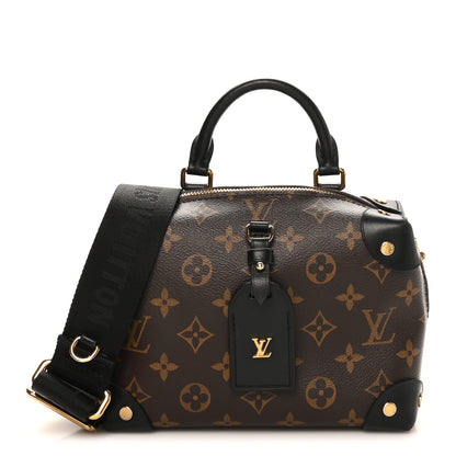 Louis Vuitton Monogram Petite Malle Souple Black 1 of 9