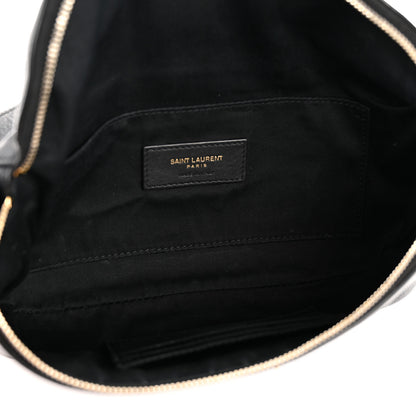 Saint Laurent Grain De Poudre Monogram Belt Bag Black 5 of 15