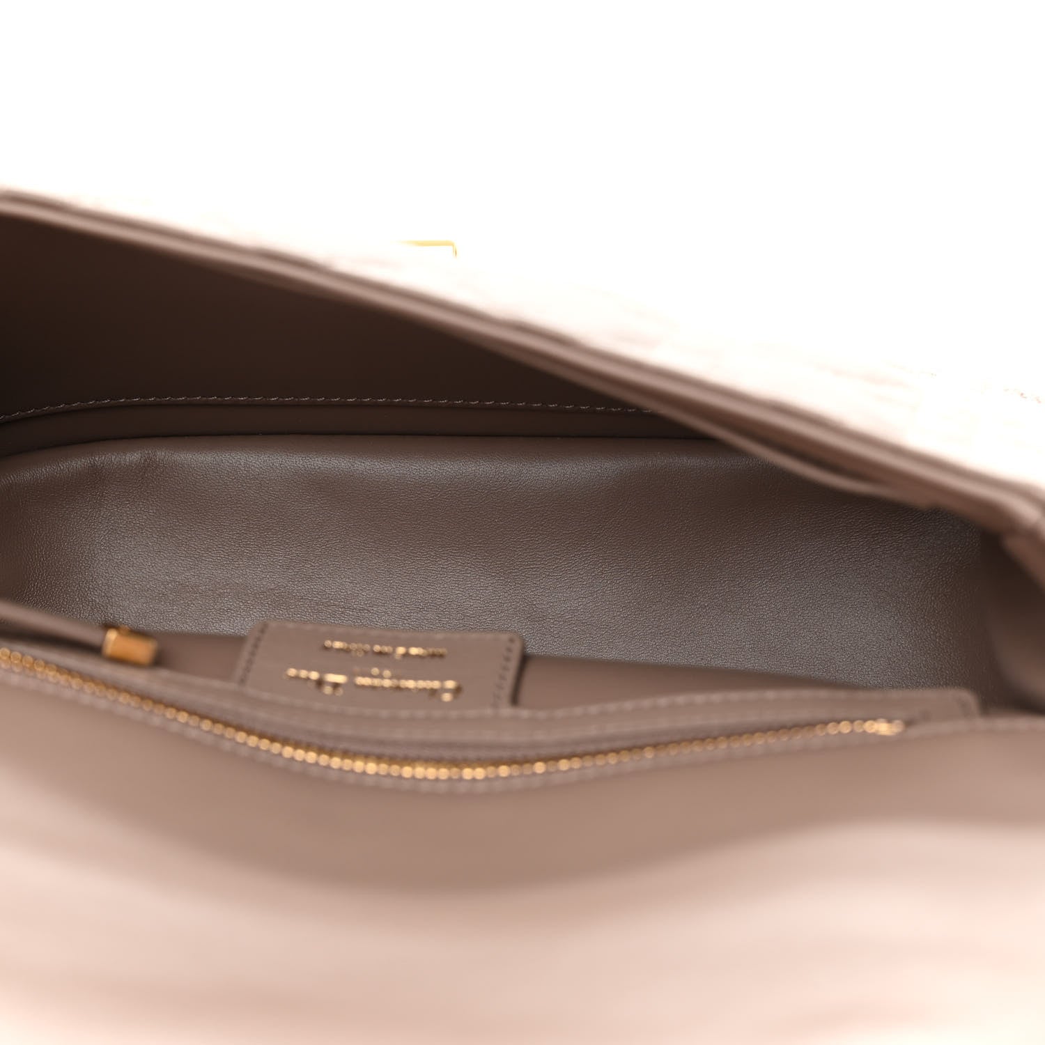 Christian Dior Supple Calfskin Cannage Medium Caro Bag Warm Taupe 5 of 11