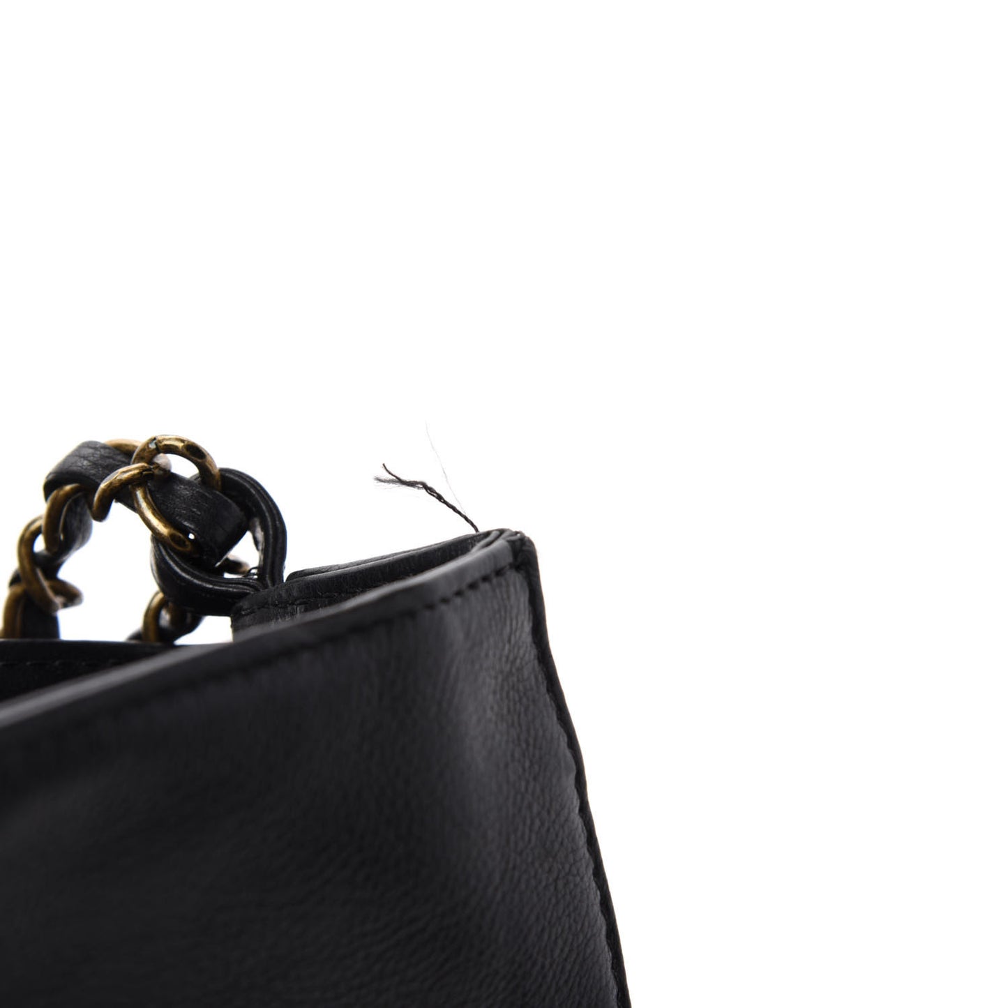 Calfskin Chain CC Byzance Flap Black