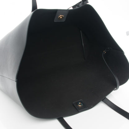 Saint Laurent Calfskin Large Shopping Tote Black 5 of 7