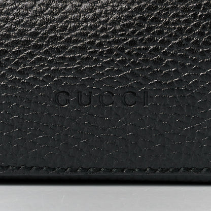 Gucci Grained Calfskin Sylvie Web Kingsnake Small Camera Bag Black Multicolor 11 of 22