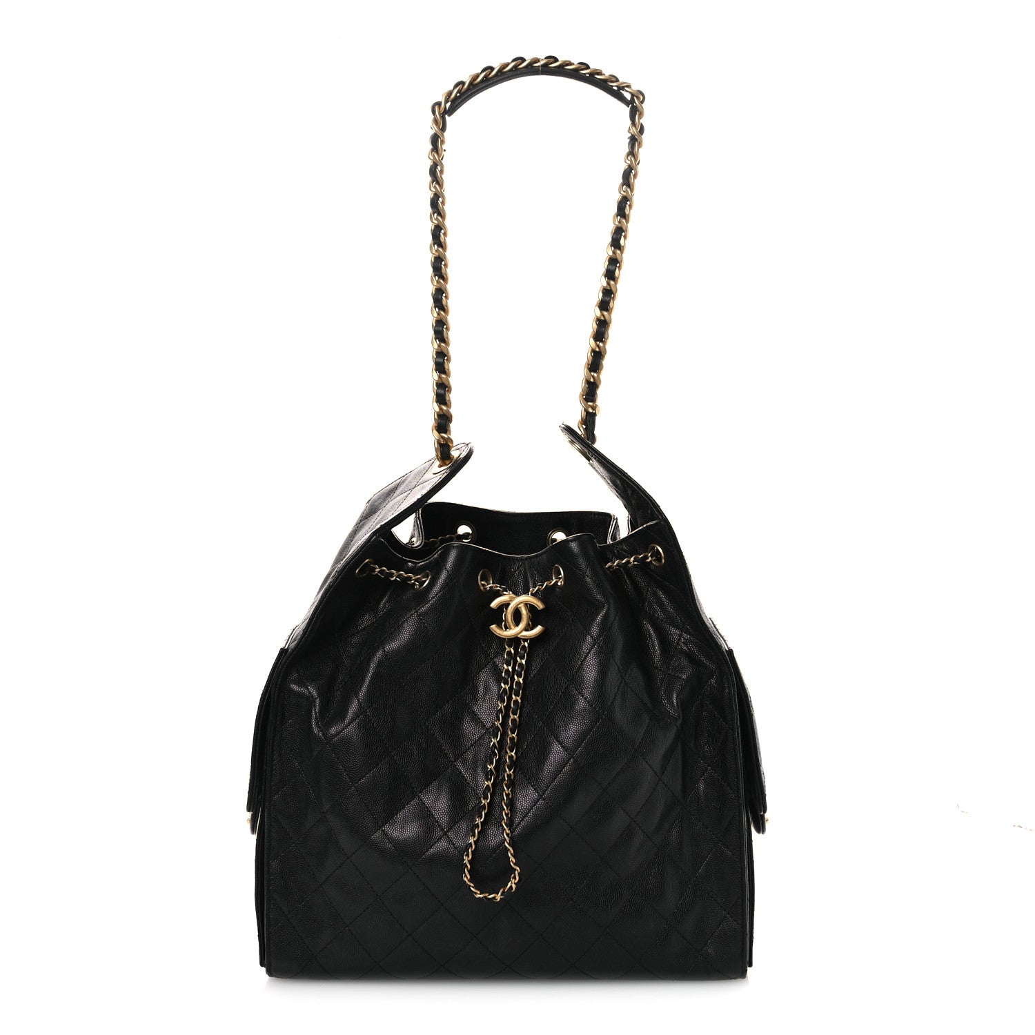 Chanel Caviar Quilted Medium Chanel 25 Handbag Black 1 of 13