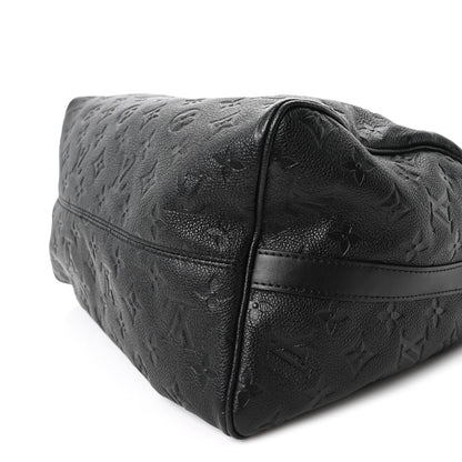 Louis Vuitton Empreinte Monogram Speedy Soft 30 Black 9 of 9