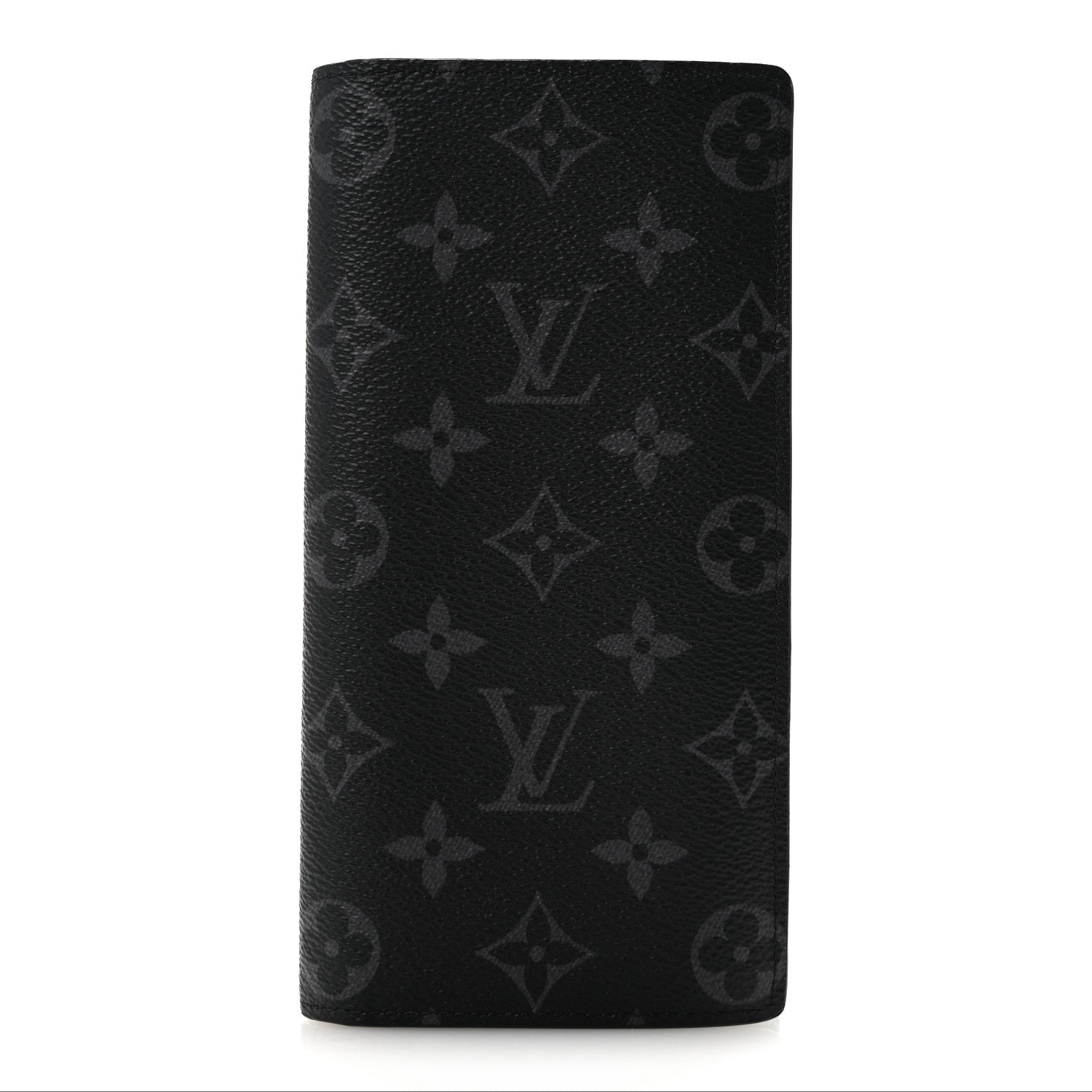 Louis Vuitton Monogram Eclipse Brazza Wallet 1 of 7
