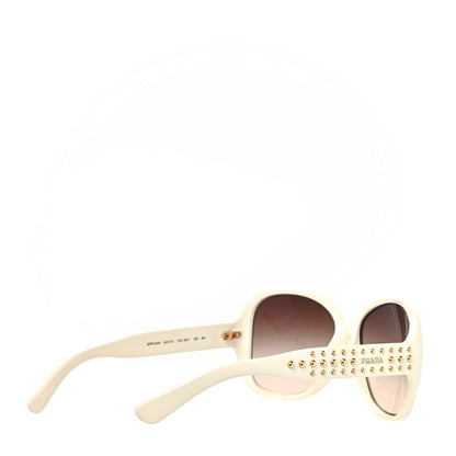 Prada Studded Sunglasses SPR 04M White 4 of 7