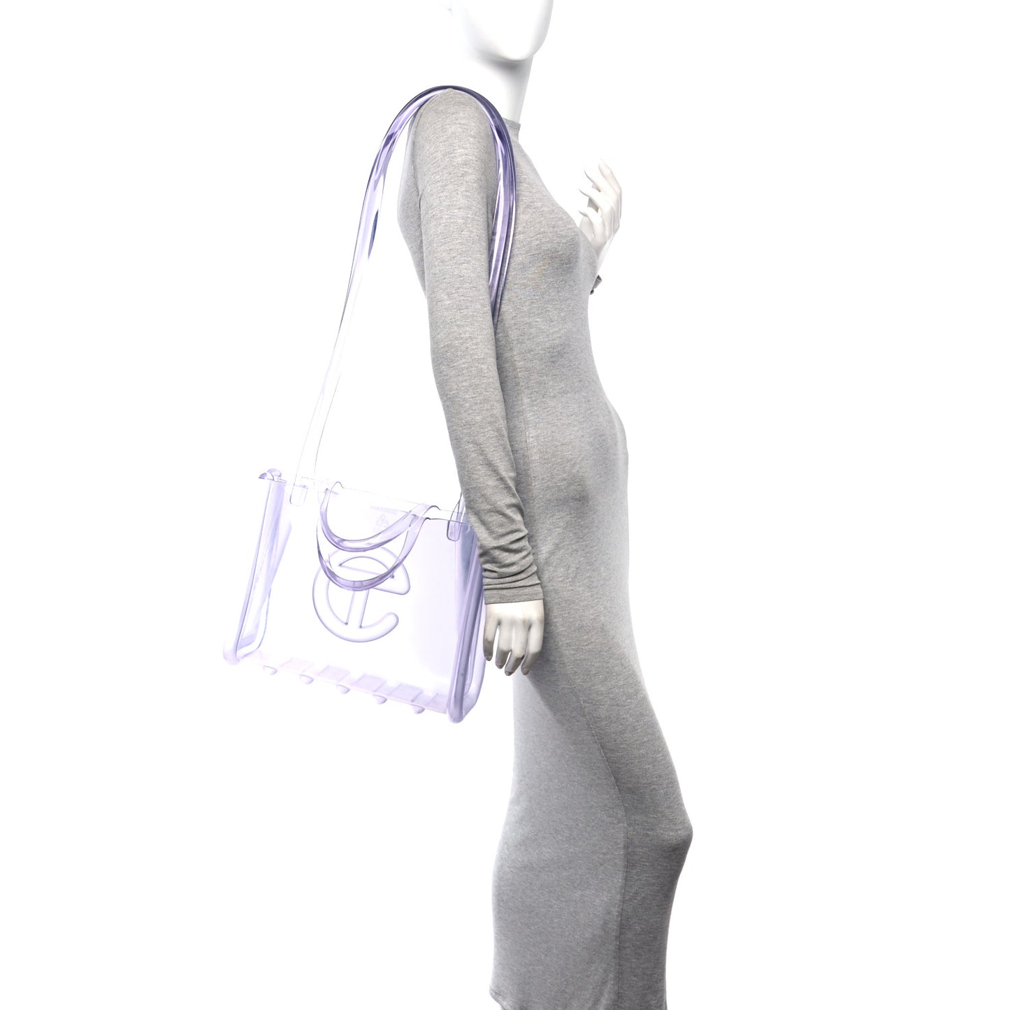 x MELISSA Jelly Medium Shopping Bag Clear