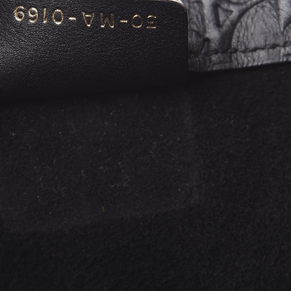 Christian Dior Oblique Calfskin Embossed Book Tote Black 7 of 10