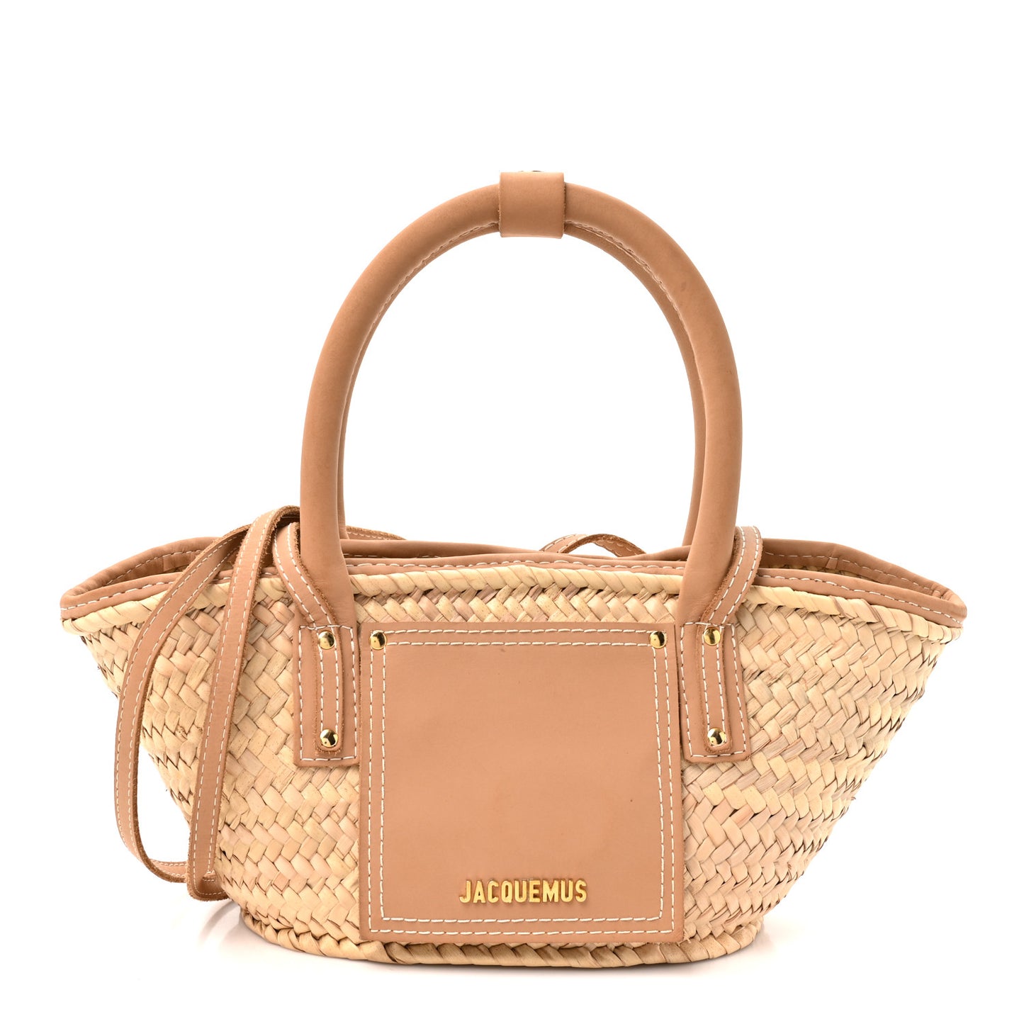 Raffia Le Petit Panier Soli Light Brown