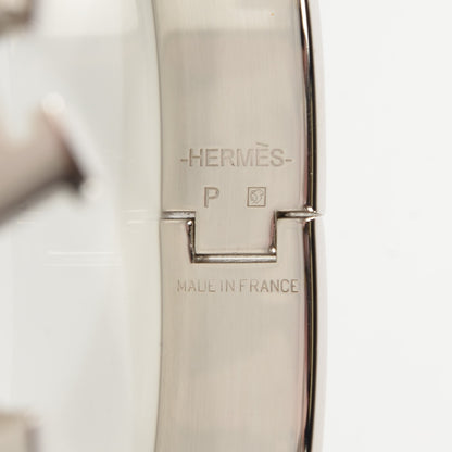Hermes Enamel Narrow Clic Clac H Bracelet PM White 6 of 6