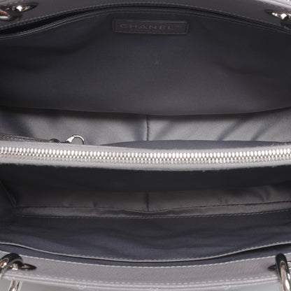 Chanel Caviar Grand Shopping Tote GST Light Grey 5 of 7