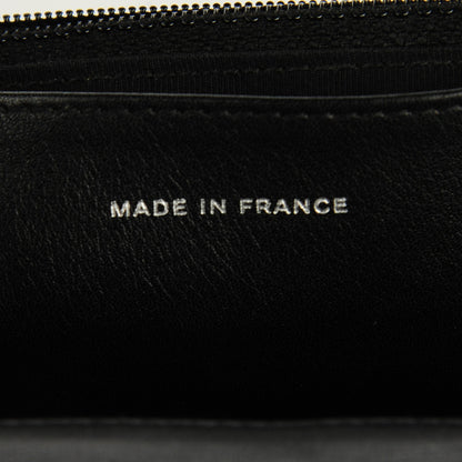 Chanel Patent Quilted Wallet On Chain WOC Black 7 of 8