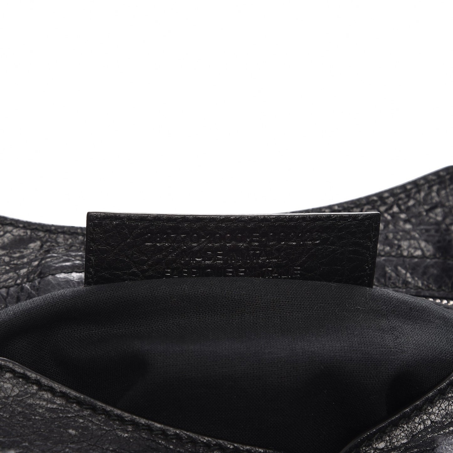 Agneau Giant 12 Silver Hardware City Black