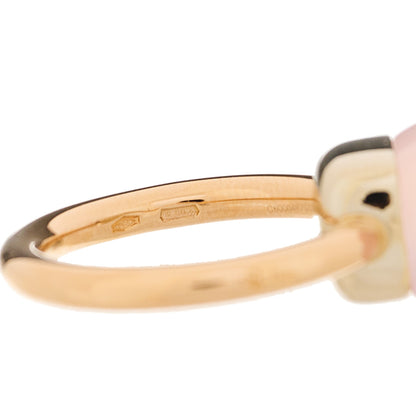 Pomellato 18K Rose Gold Rose Quartz Classic Nudo Ring 52 6 6 of 6
