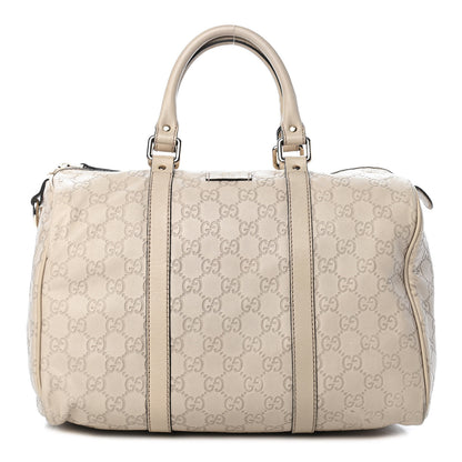Gucci Guccissima Medium Joy Boston Off White 1 of 10