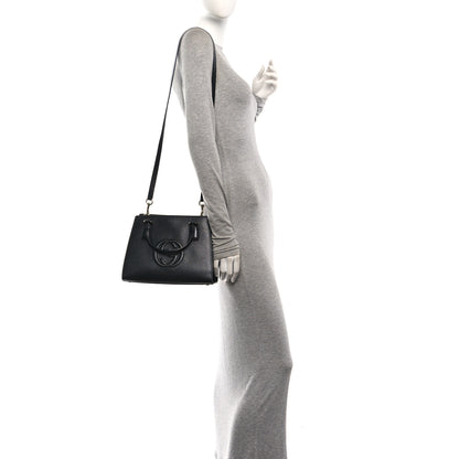 Gucci Pebbled Calfskin Medium Soho Top Handle Satchel Black 2 of 10