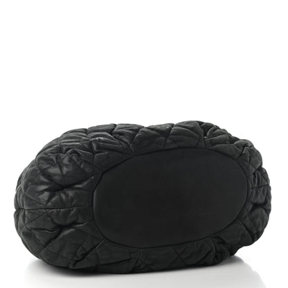 Chanel Iridescent Calfskin Quilted Large In The Mix Tote Black 3 of 8