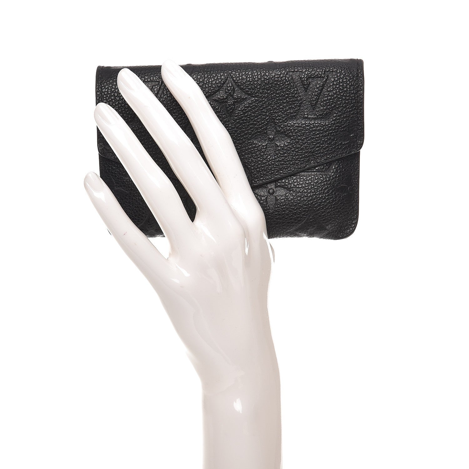 Louis Vuitton Empreinte Key Pouch Black 2 of 6