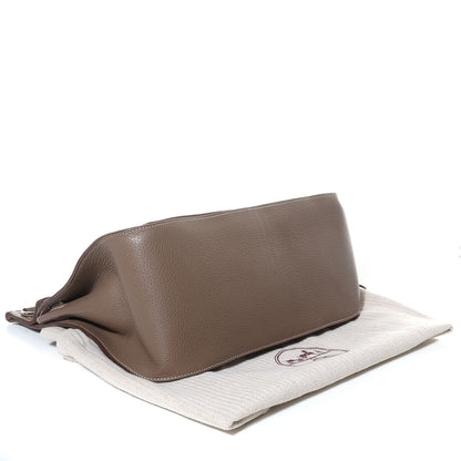Hermes Taurillon Clemence Jypsiere 34 Etoupe 4 of 20