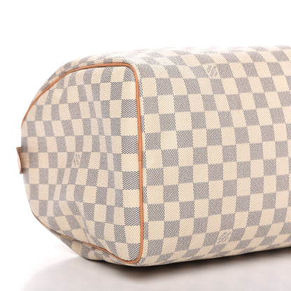 Louis Vuitton Damier Azur Speedy 35 6 of 9