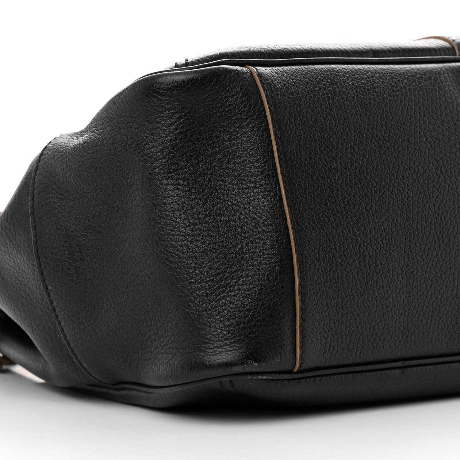 Saint Laurent Textured Calfskin Y Bag Black 9 of 16
