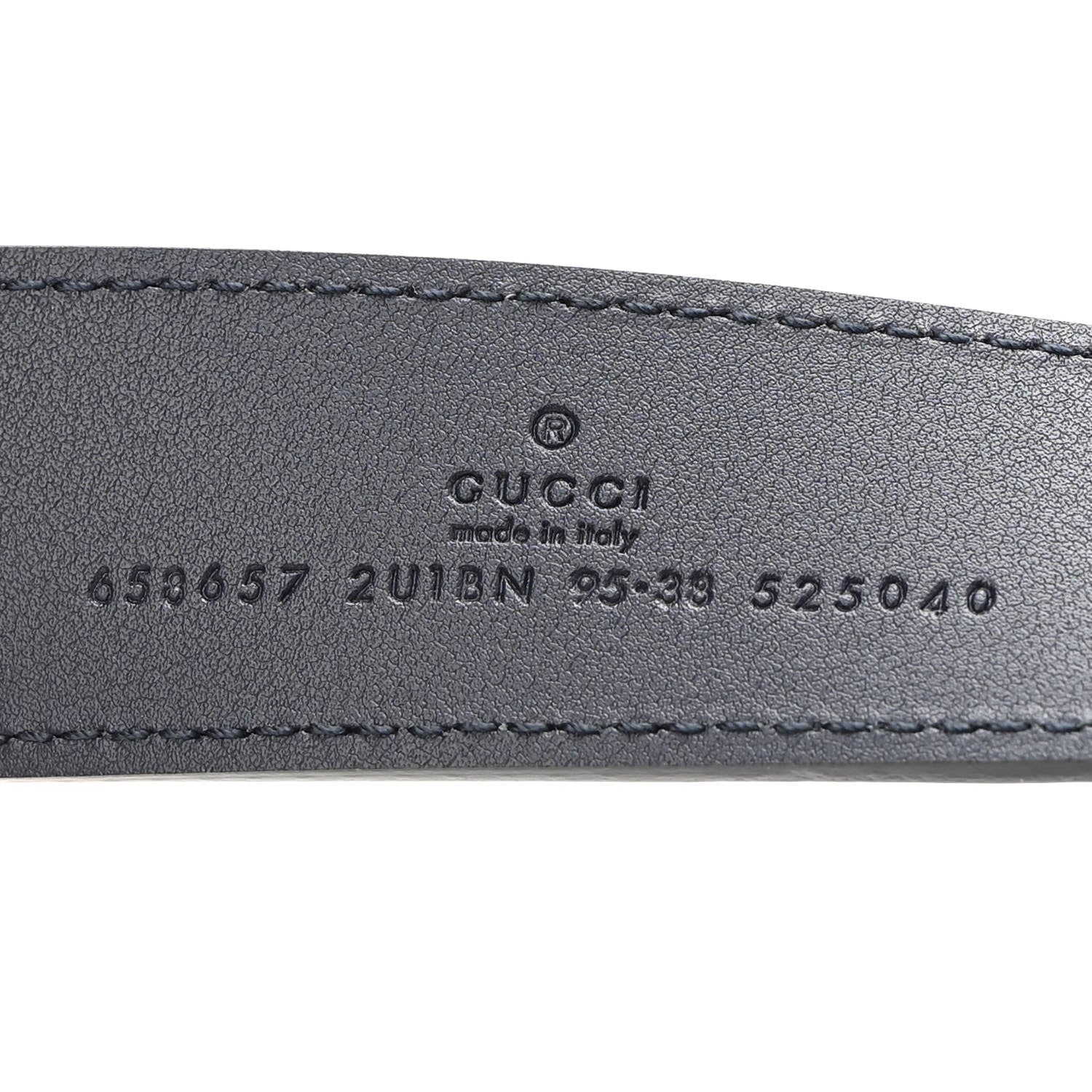 Gucci Monogram Multicolor Retro Interlocking G Belt Bag Blue Rainbow Light Blue 8 of 10