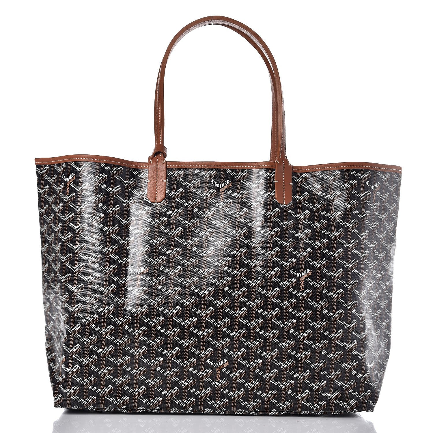 Goyard Goyardine Saint Louis PM Black Gold 3 of 9